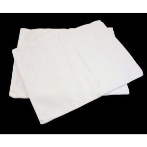 Matouk White Matelassé Boudoir Breakfast Pillow Shams Pair Petra 14.5x11